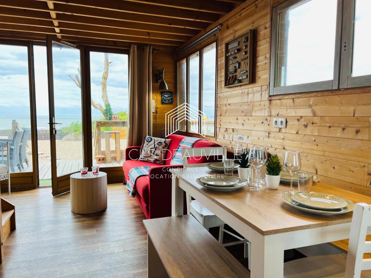 Chalet Bord De Mer Cls Deauville Cricqueboeuf Exterior photo